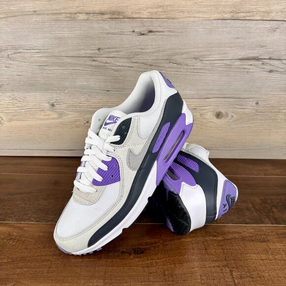 Nike Air Max 90 Mens Size 12 White Dusty Amethyst Photon Dust